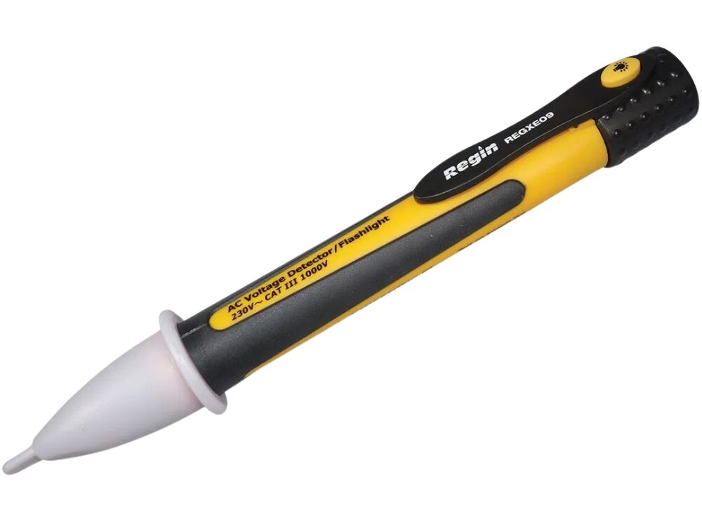 REGI REGXE09 AC9 VOLT DETECTOR + TORCH