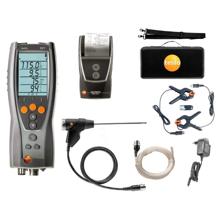 TESTO 327-1 FLUE GAS ANALYSER (ADVANCED KIT)